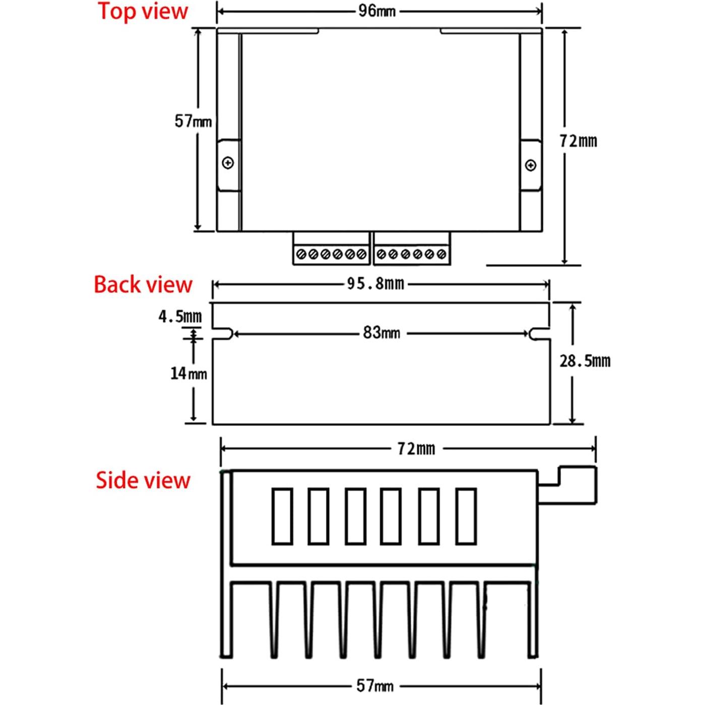 Kit CNC Twotrees con Motor Nema 23 y Controlador TB6600