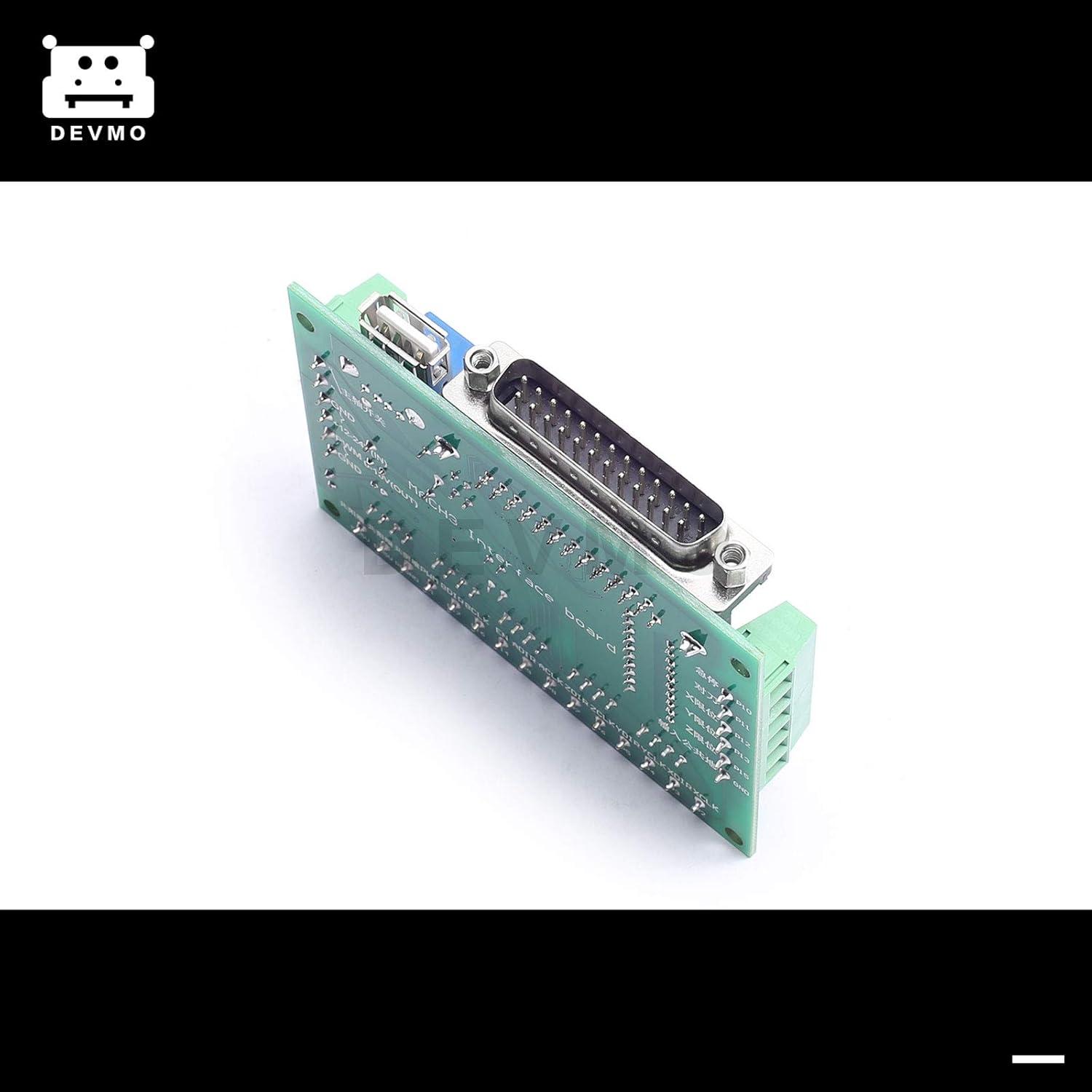 Adaptador CNC 5 Ejes DEVMO USB para Mach3 y DB25
