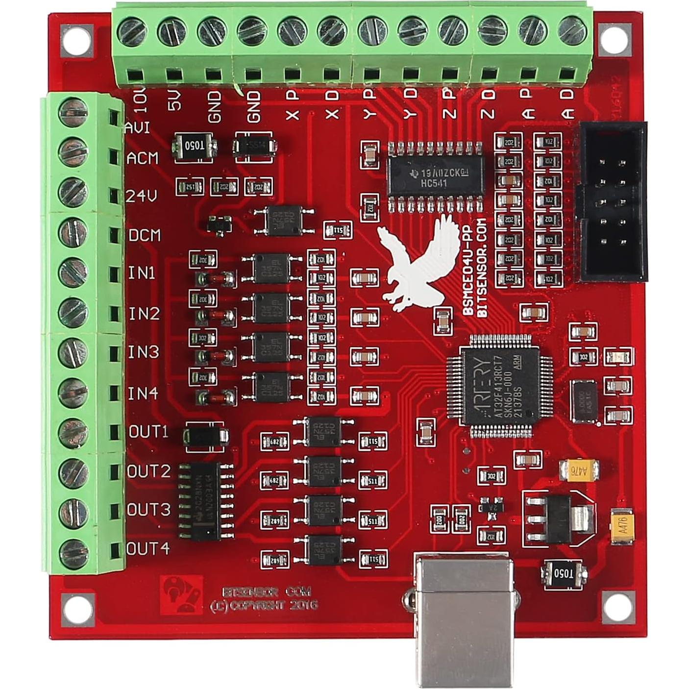 Controlador CNC USB DWEII Mach3 4 Ejes 100KHz para Motores
