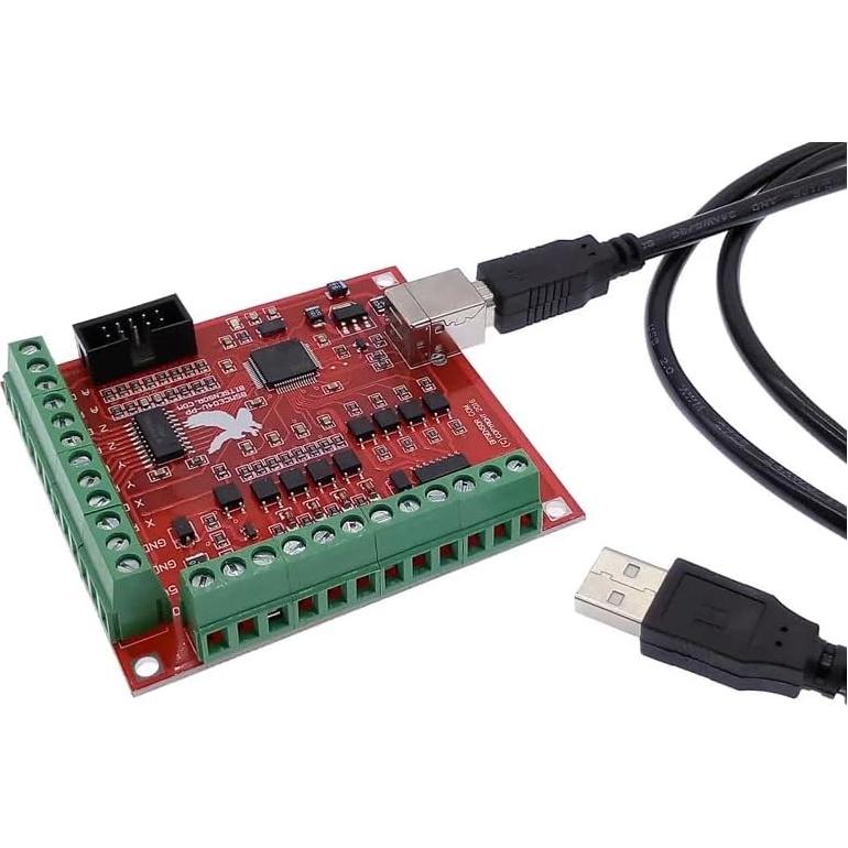 Controlador CNC USB DWEII Mach3 4 Ejes 100KHz para Motores