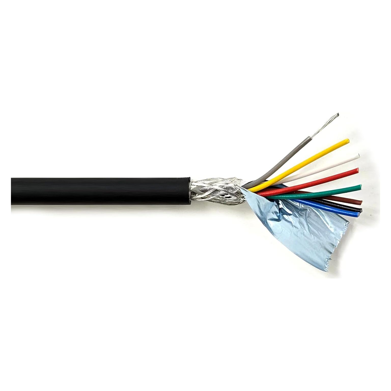 Cable Blindado 22AWG 8C KWANGIL 7.62m PVC Flexible