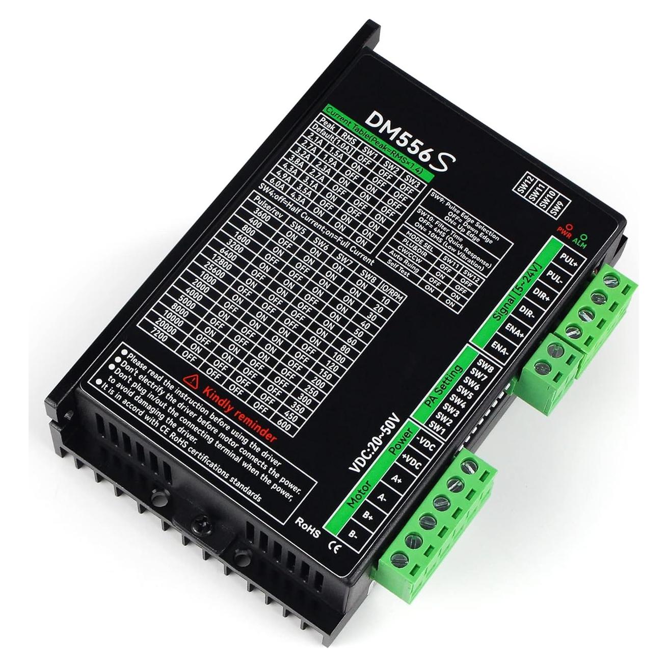 Controlador Digital de Motor Paso a Paso RATTMMOTOR DM556S 6A