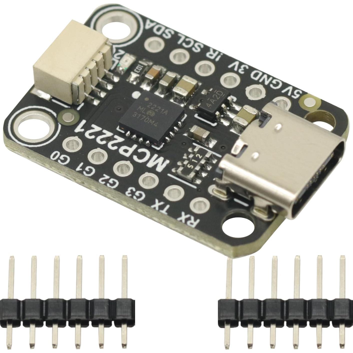 Módulo MCP2221A USB a GPIO I2C 3V para Pantalla OLED