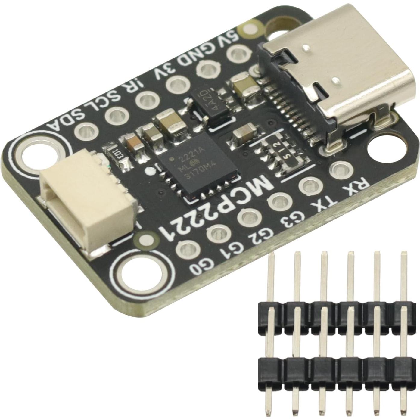Módulo MCP2221A USB a GPIO I2C 3V para Pantalla OLED