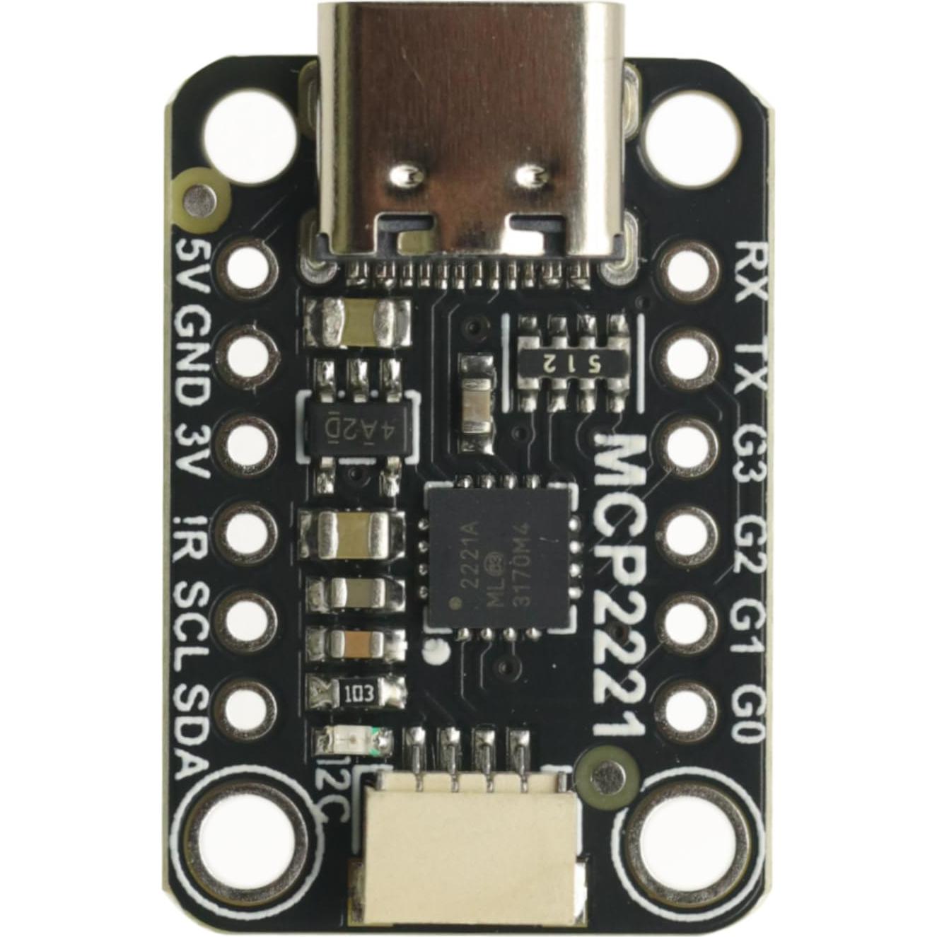 Módulo MCP2221A USB a GPIO I2C 3V para Pantalla OLED