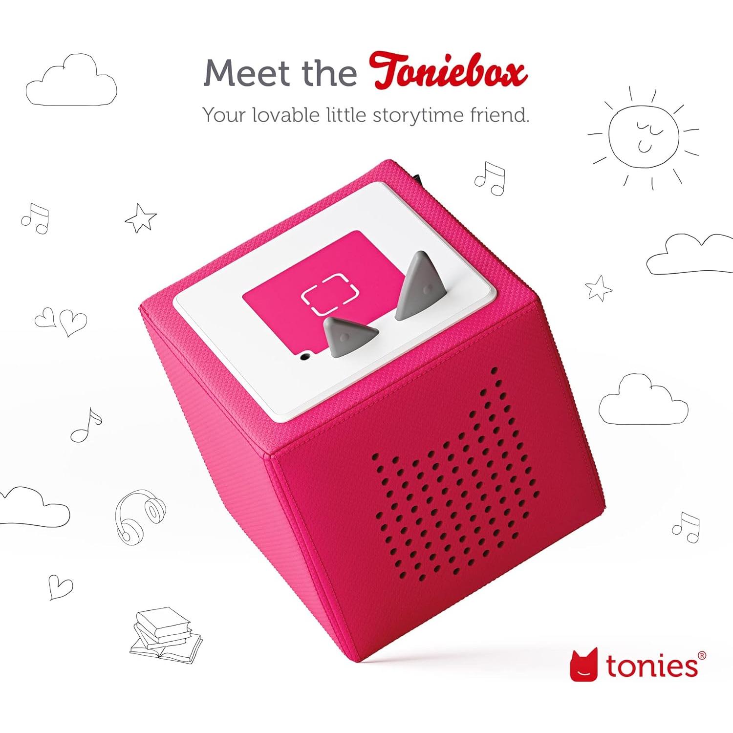 Toniebox Rosa Tonies de Cuentos y Juego - Audio Infantil