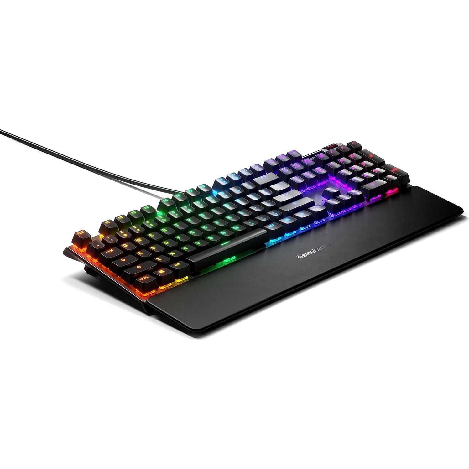 Teclado Mecánico Híbrido SteelSeries Apex 5 RGB USB