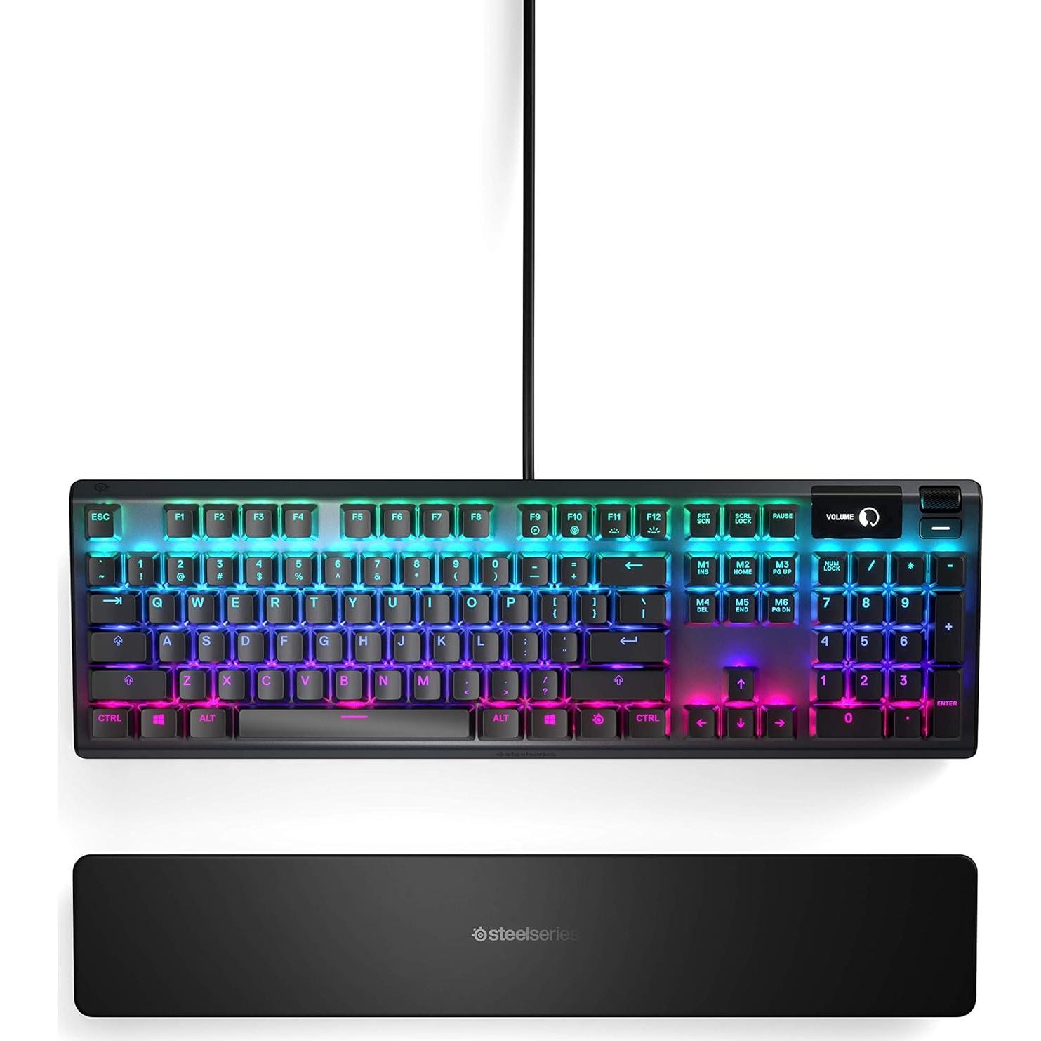 Teclado Mecánico Híbrido SteelSeries Apex 5 RGB USB