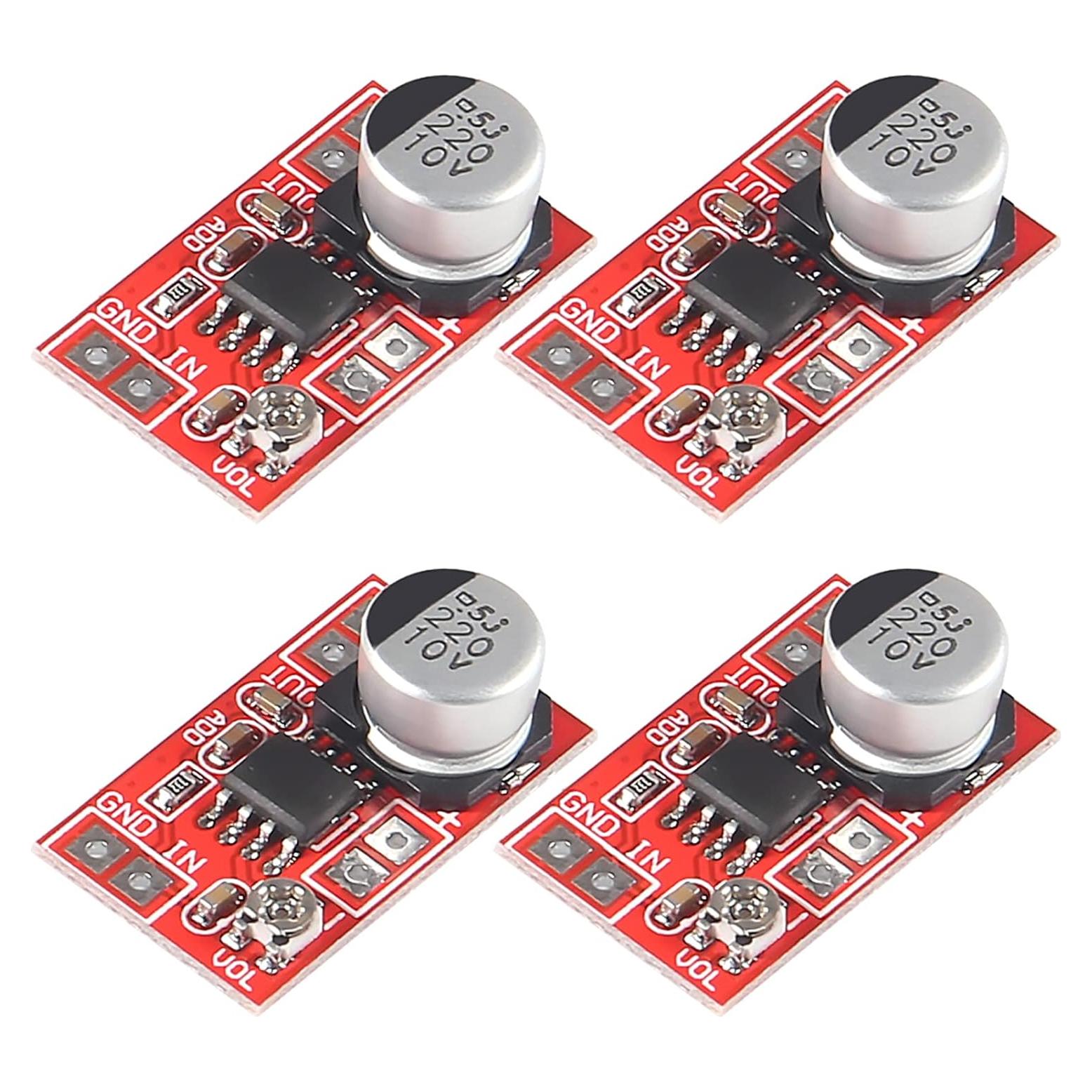 Amplificador Microfono Electret Alinan 5V-12V 750mW Ajustable