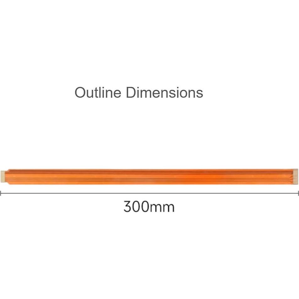 Cable flexible CSI FPC Waveshare para Raspberry Pi 5 300mm
