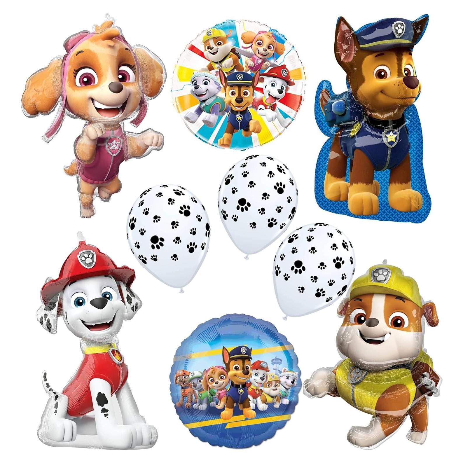 Ramo de Globos de Cumpleaños Anagram Paw Patrol - 8 años+