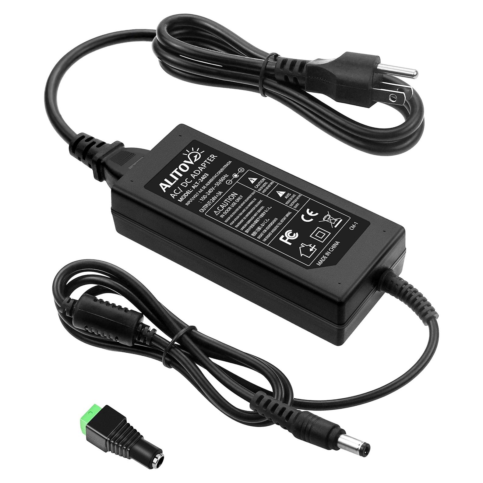 Adaptador de Corriente ALITOVE 24V 3A 72W para LED y CCTV