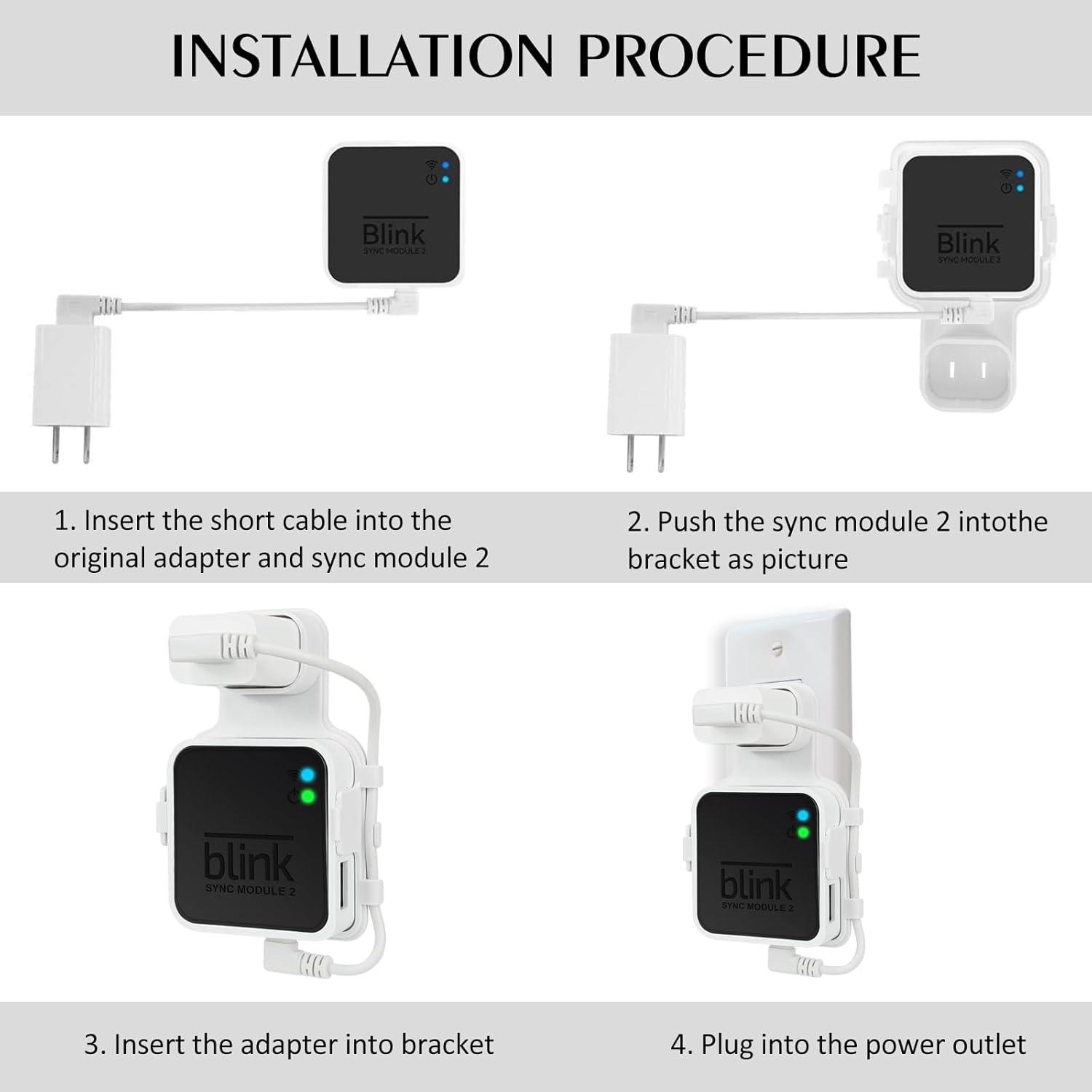 Soporte de Pared TAICHIPANDA para Módulo Blink 2 - Instalación Rápida