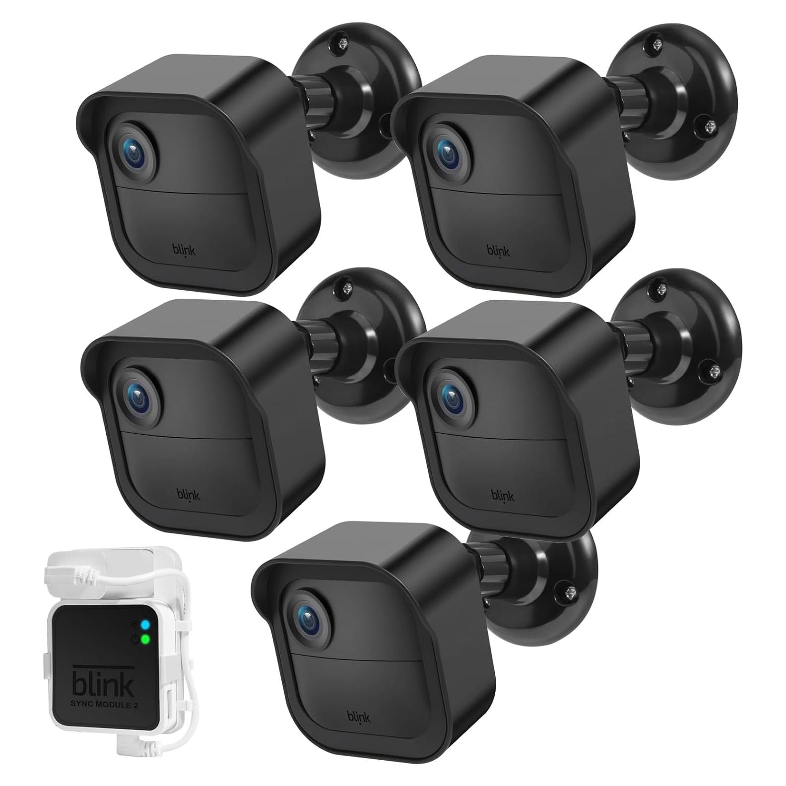 Soporte de Pared para Cámara Exterior Blink 4 y 4ta Gen - 5 Piezas