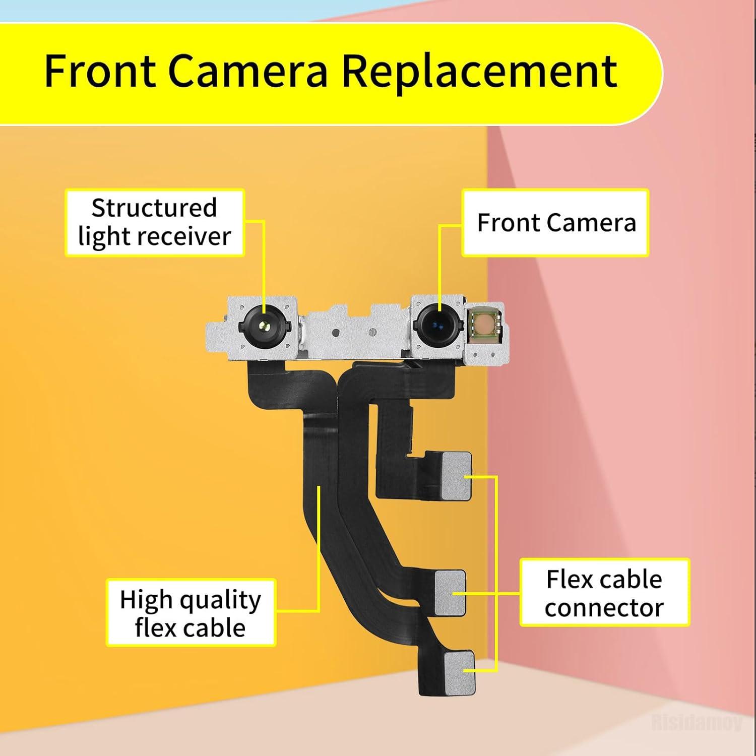 Reemplazo Cámara Frontal iPhone X 7MP Risidamoy
