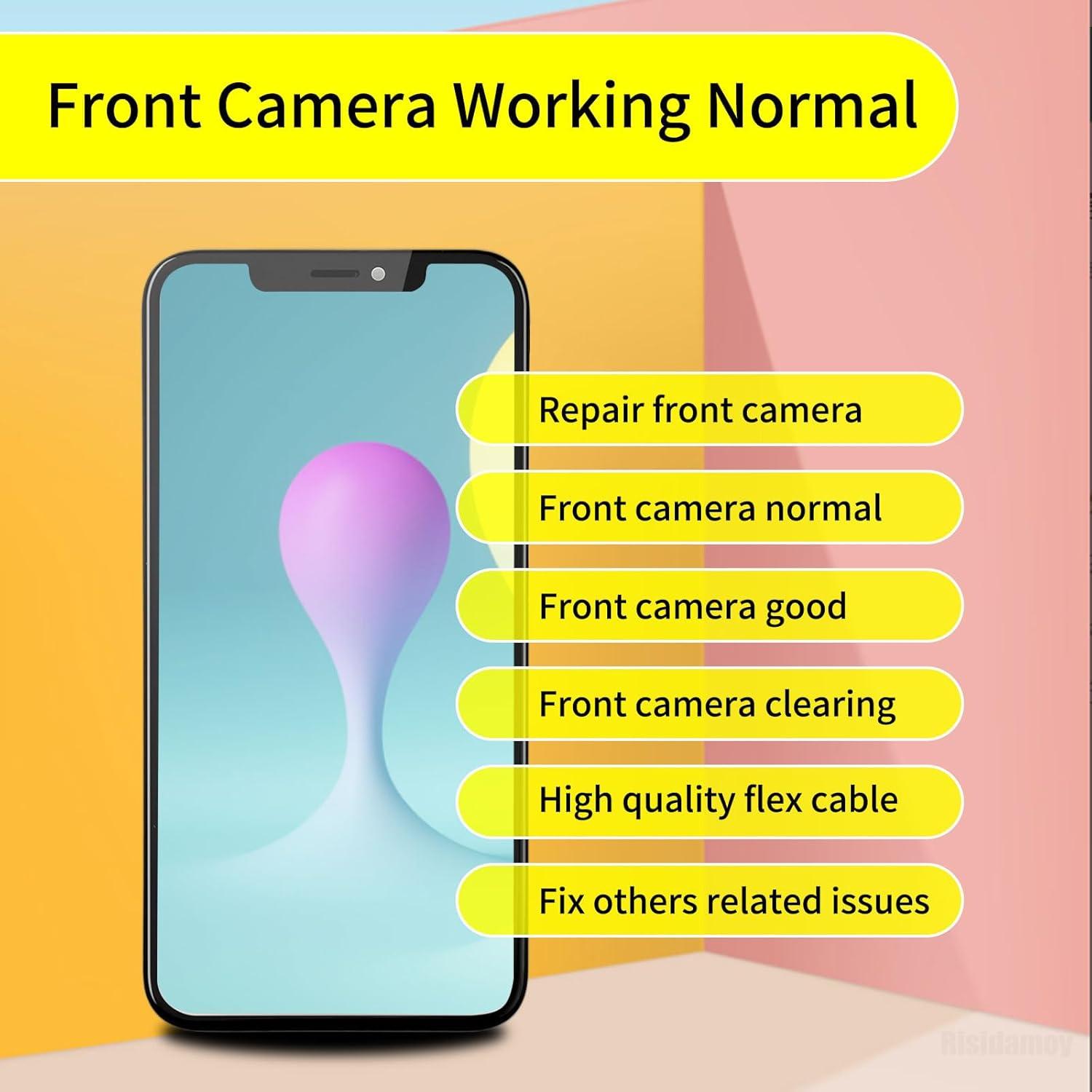 Reemplazo Cámara Frontal iPhone X 7MP Risidamoy