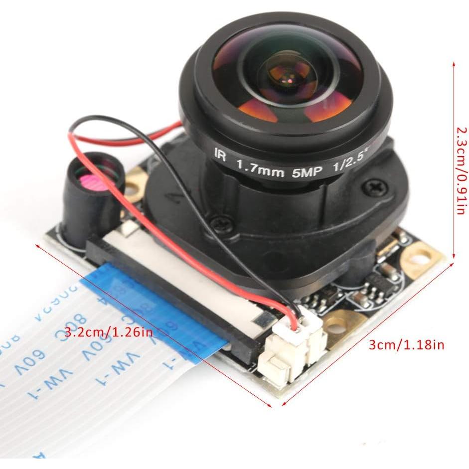 Módulo de Cámara IR Jeanoko 5MP OV5647 2592x1944
