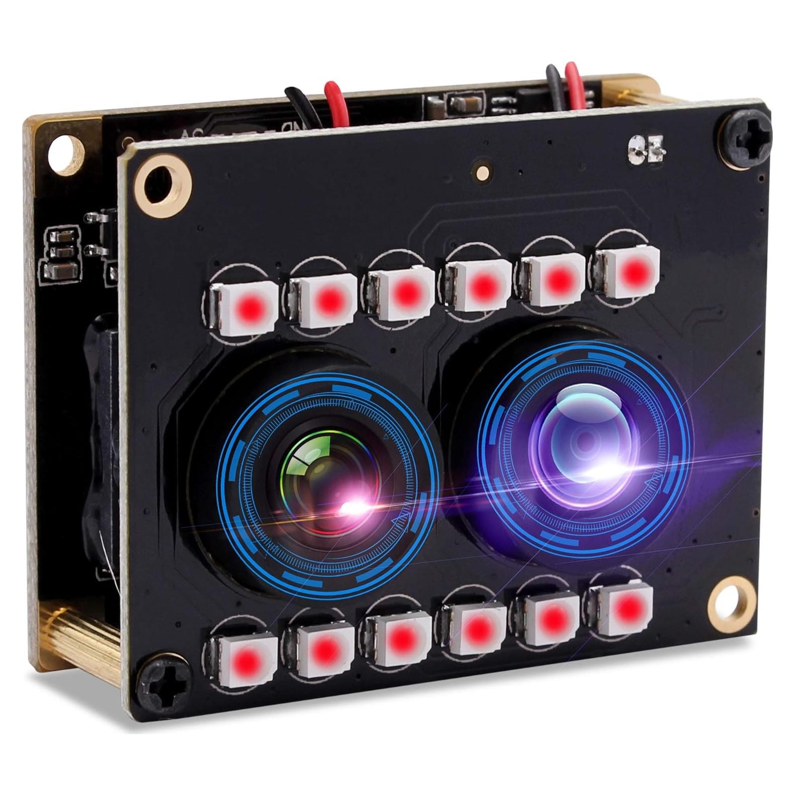 Cámara USB Estéreo 3D Hotpet 1080P Doble Lente IR 2MP