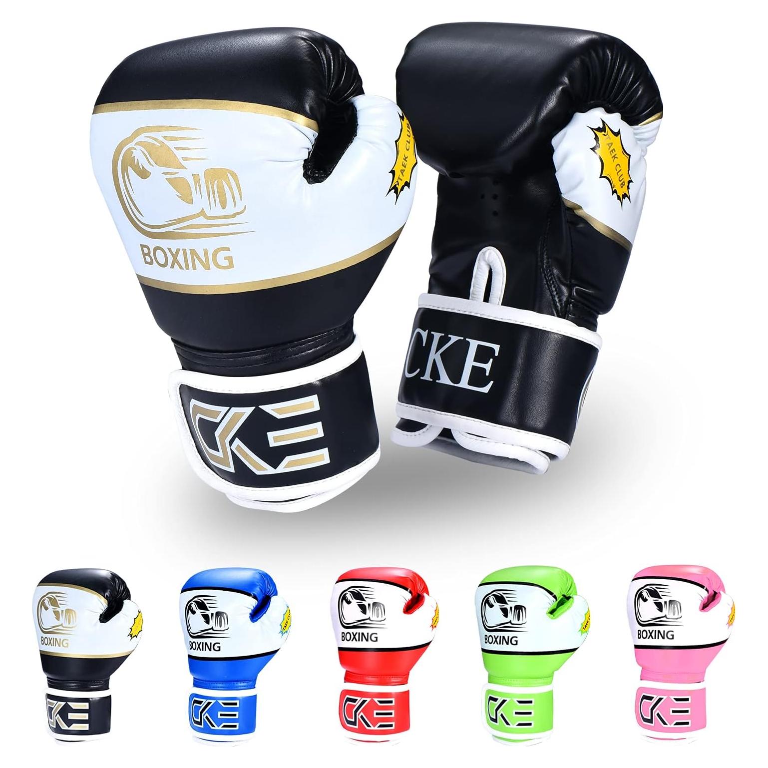 Guantes de Boxeo CKE para Niños 5-12 Años Entrenamiento