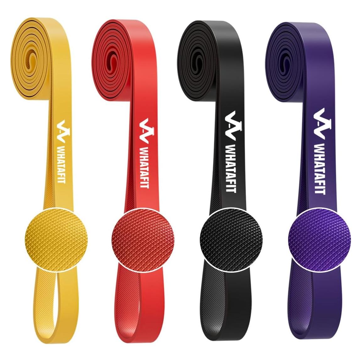 Bandas de Resistencia WHATAFIT 5 Niveles para Ejercicio