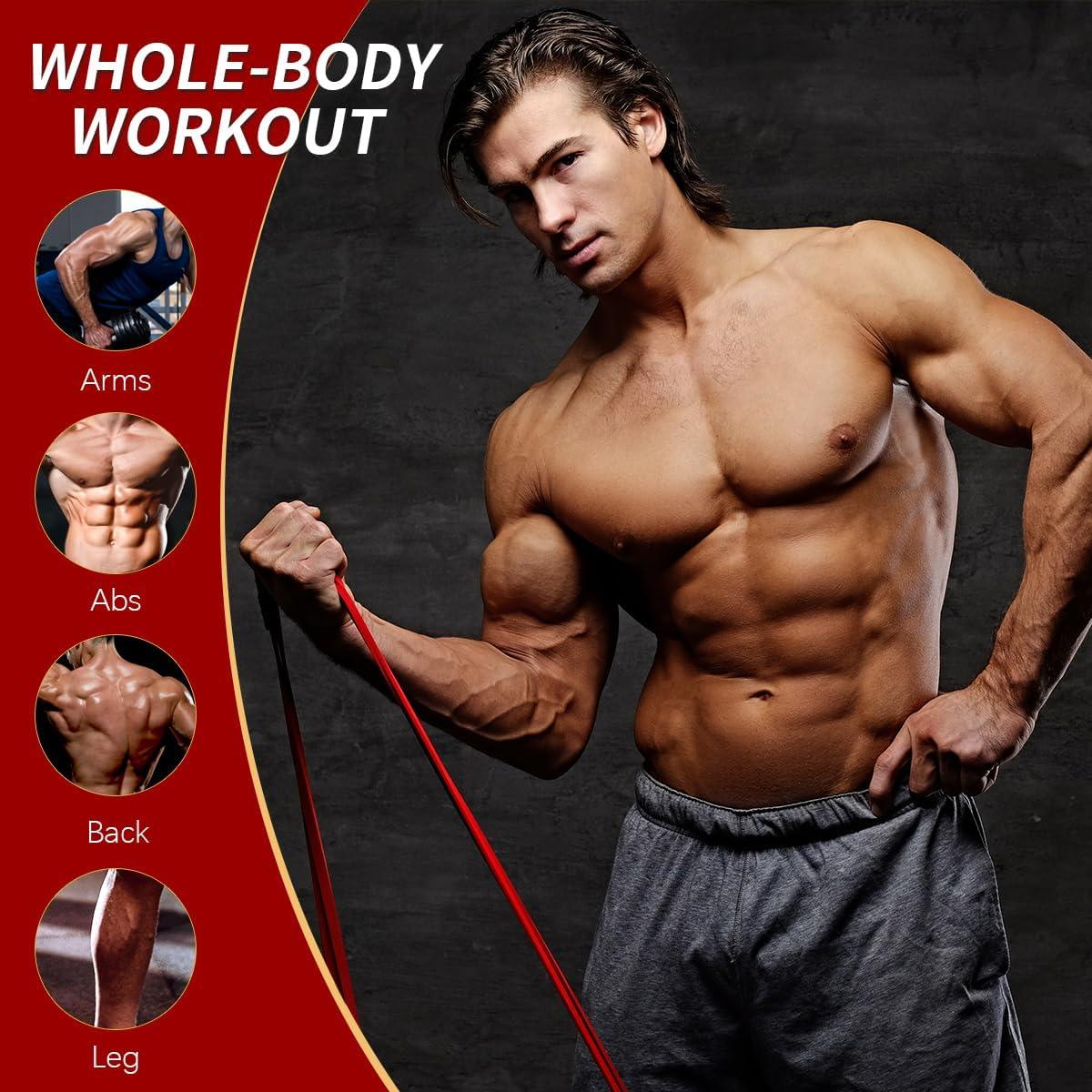 Bandas de Resistencia WHATAFIT 5 Niveles para Ejercicio