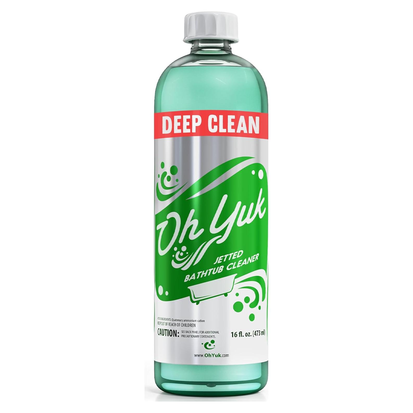 Limpiador de Bañeras con Jets Oh Yuk 16 Oz - 4 Limpiezas