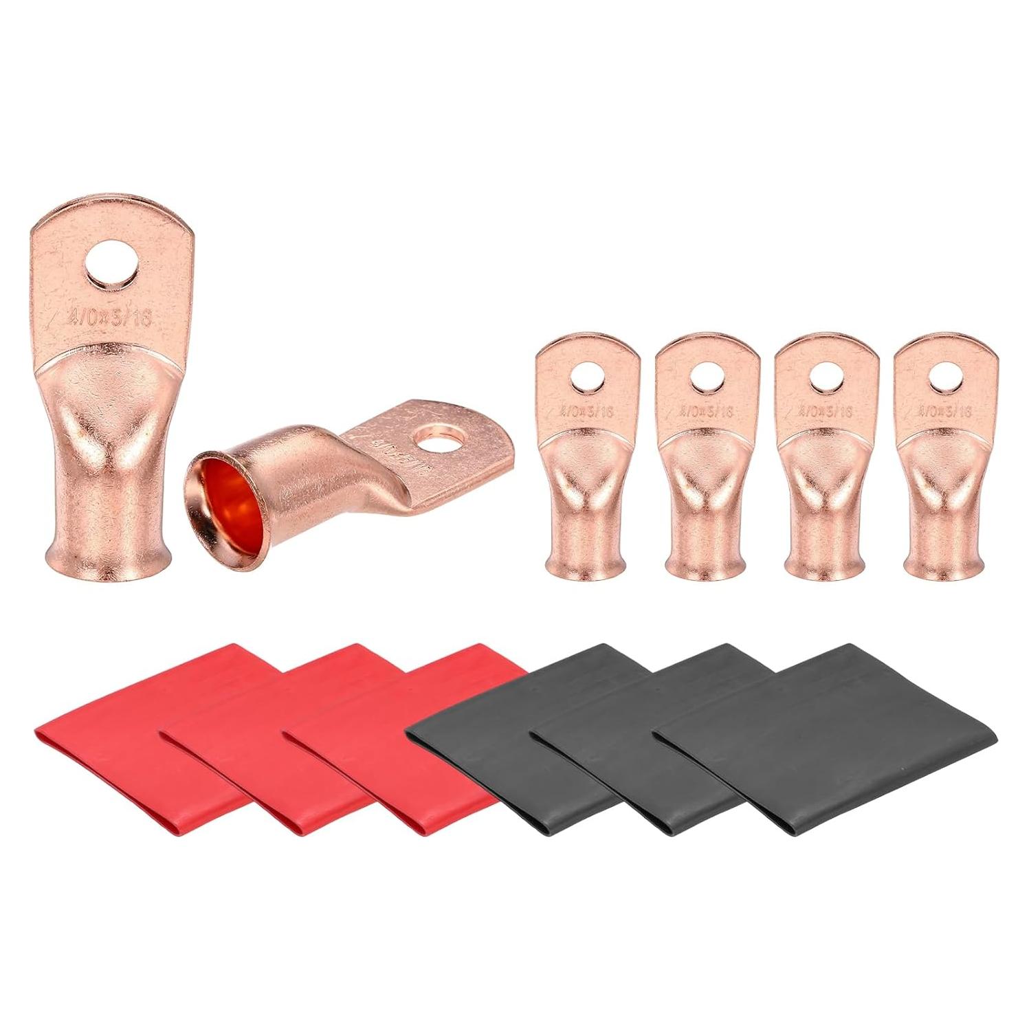 Terminales de Cable de Batería MECCANIXITY 4/0 AWG 6 Pcs