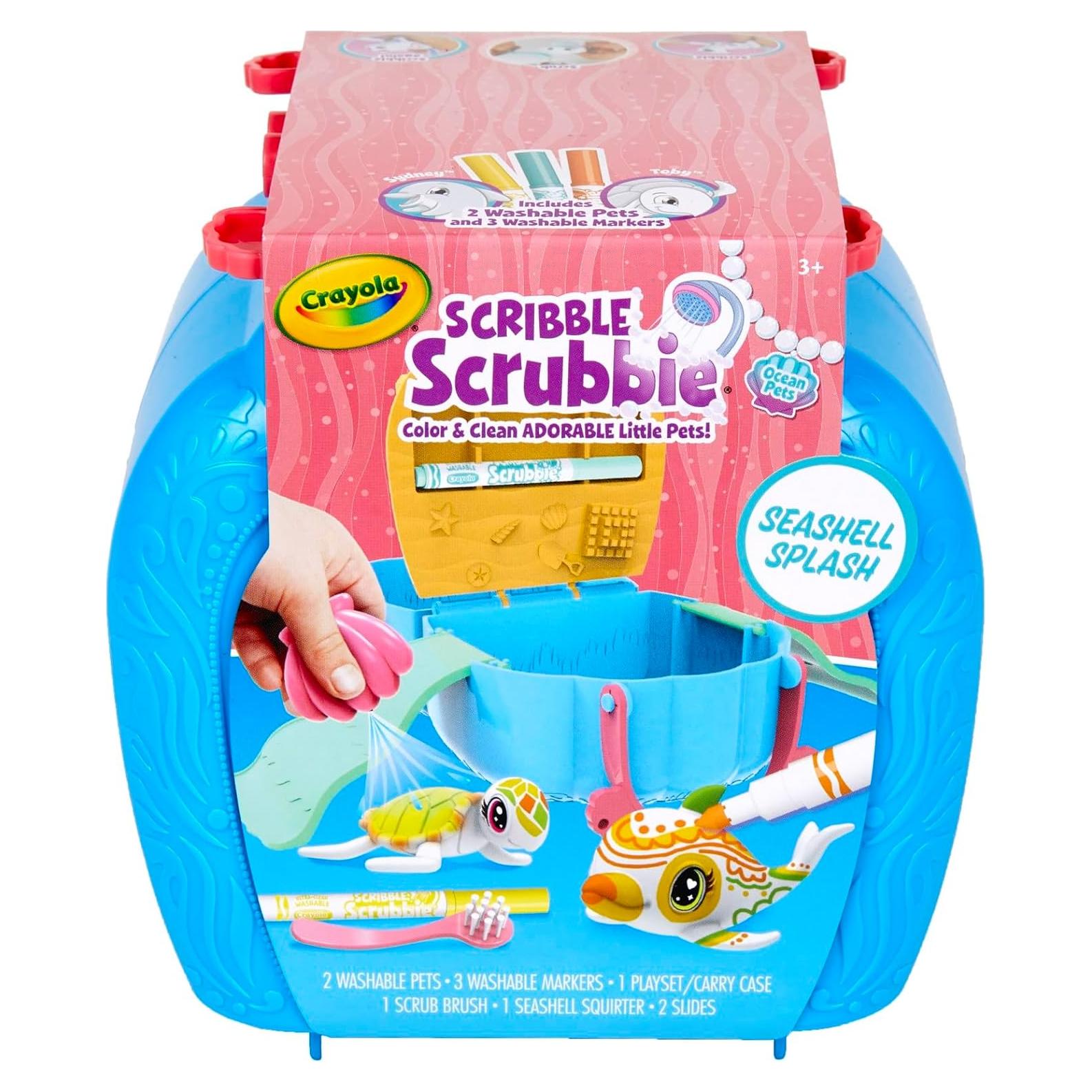 Crayola Scribble Scrubbie Juego de Playa del Océano