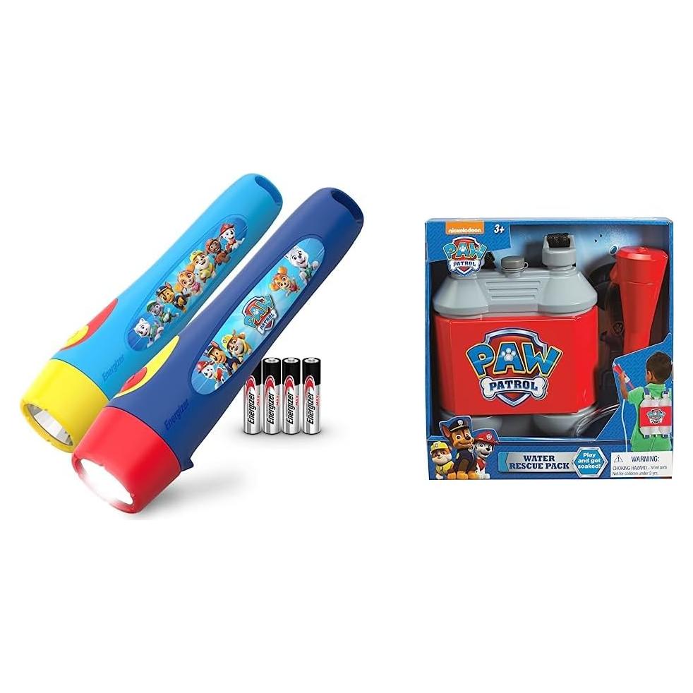 Linternas LED PAW Patrol Energizer + Paquete Rescate Acuático