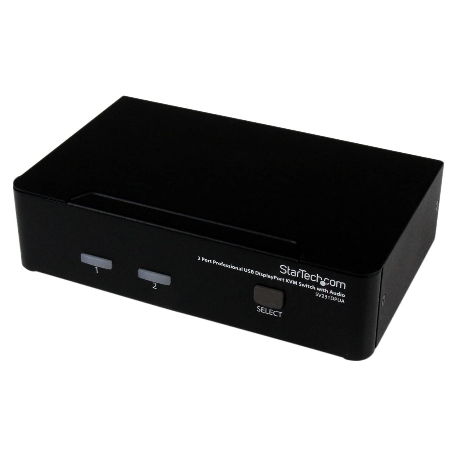 Interruptor KVM StarTech DisplayPort 2 Puertos 2560x1600