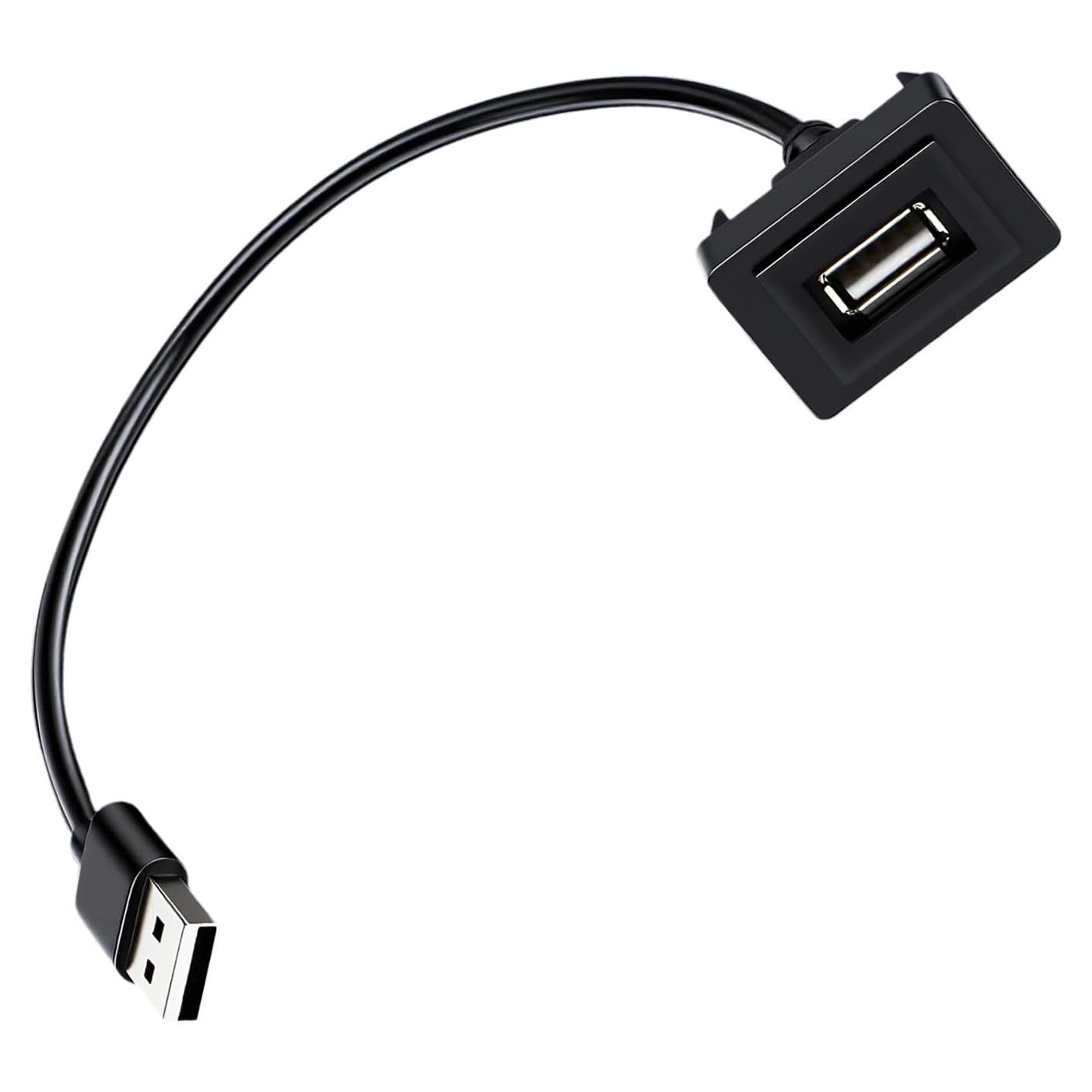 Adaptador USB macho a hembra KPALAG para Toyota 2007-2019