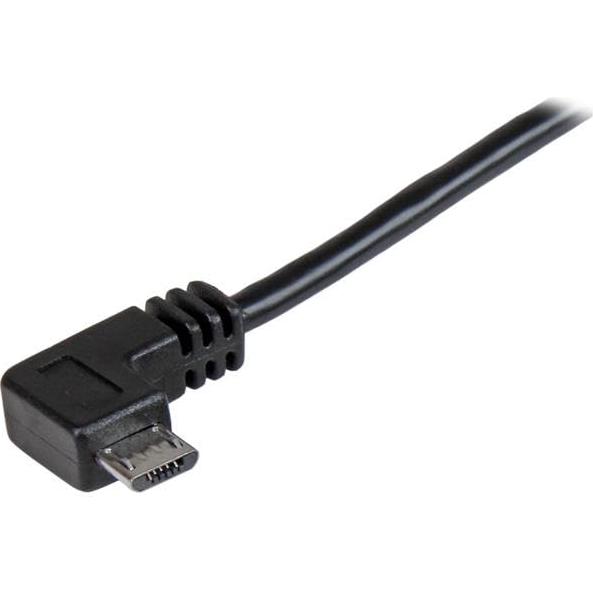 Cable Micro-USB 2m StarTech.com Carga Rápida Ángulo Recto