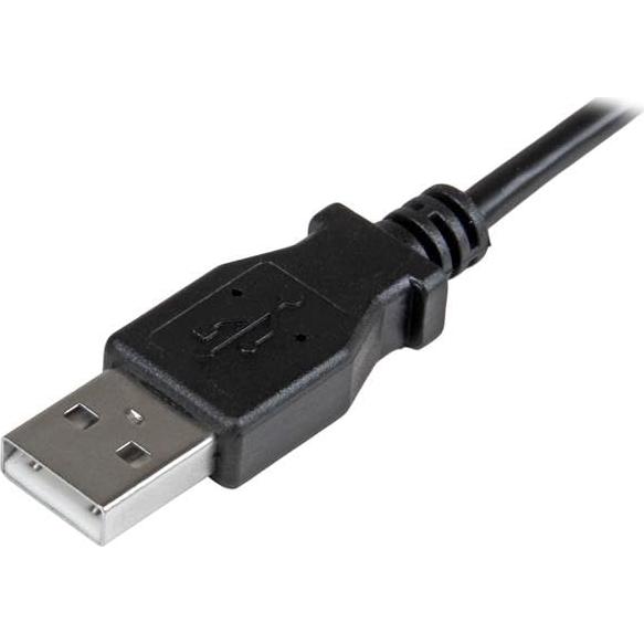 Cable Micro-USB 2m StarTech.com Carga Rápida Ángulo Recto
