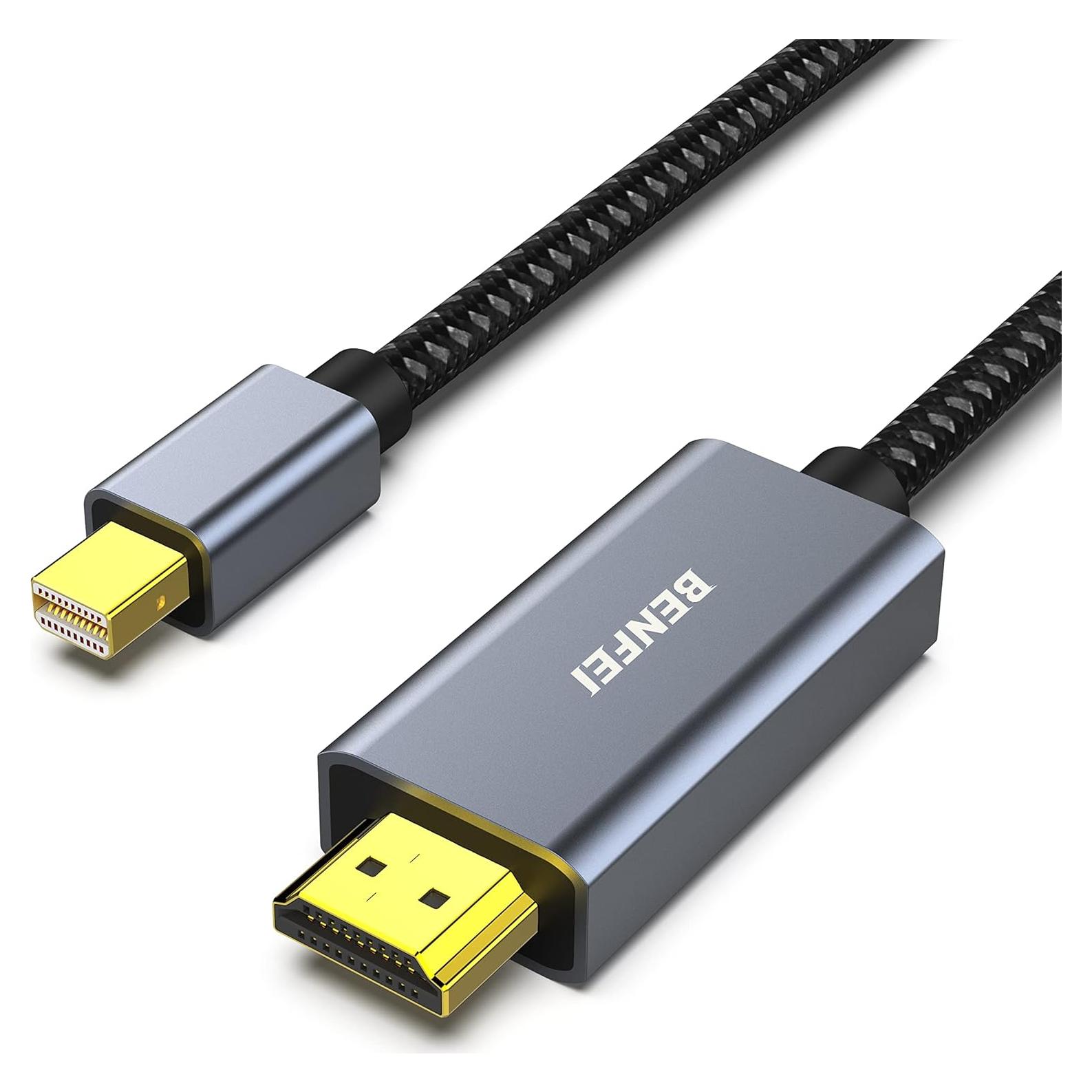 Cable Mini DisplayPort a HDMI 3 Metros BENFEI 4K 30Hz