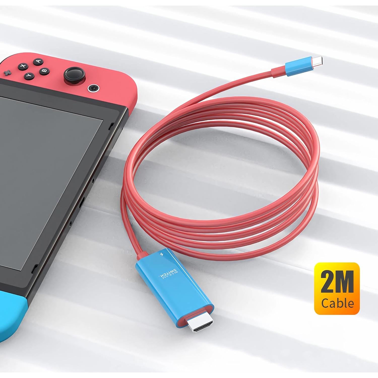 Cable USB-C a HDMI 4K 30Hz CORN para Nintendo Switch