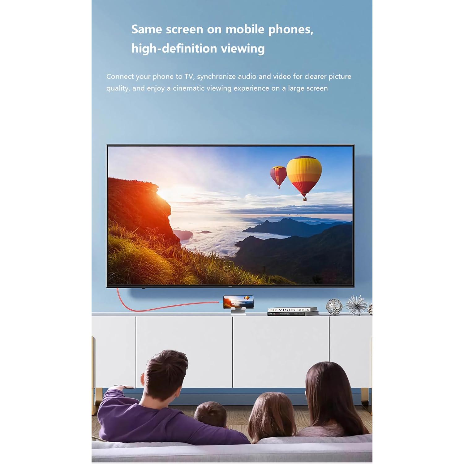 Cable USB-C a HDMI 4K 30Hz CORN para Nintendo Switch