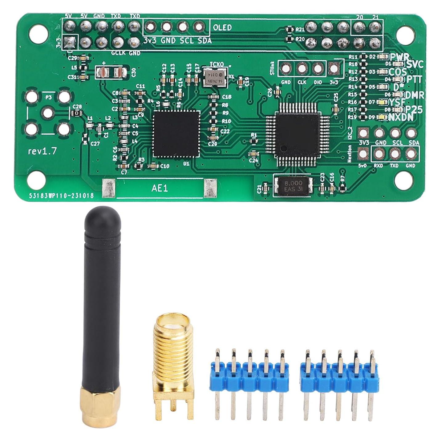 Módulo Hotspot MMDVM Fafeicy, Pantalla LED, 10mW RF, Multibanda