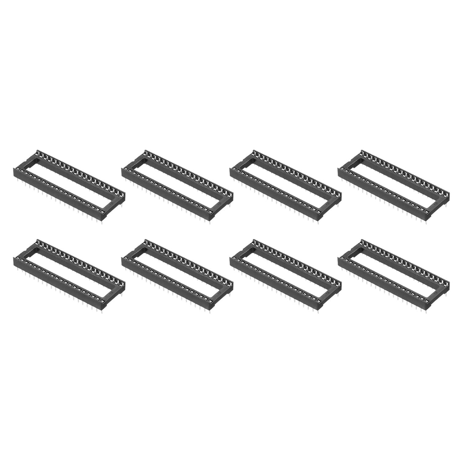 Adaptador Zócalo Chip DIP IC 40 Pines 2.54mm MECCANIXITY - 8 Pcs