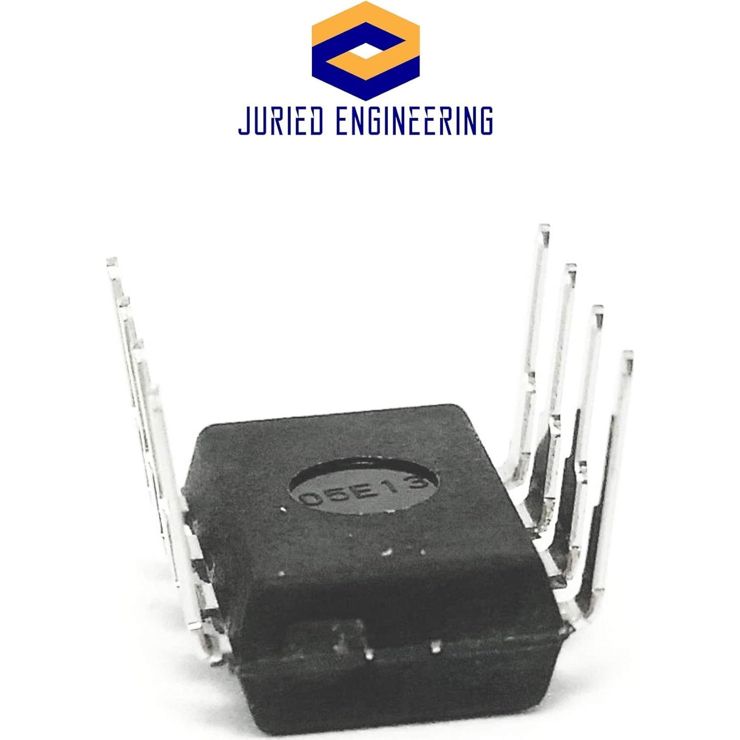Amplificador Operacional Doble RC4558P Juried Engineering DIP 8 Pines