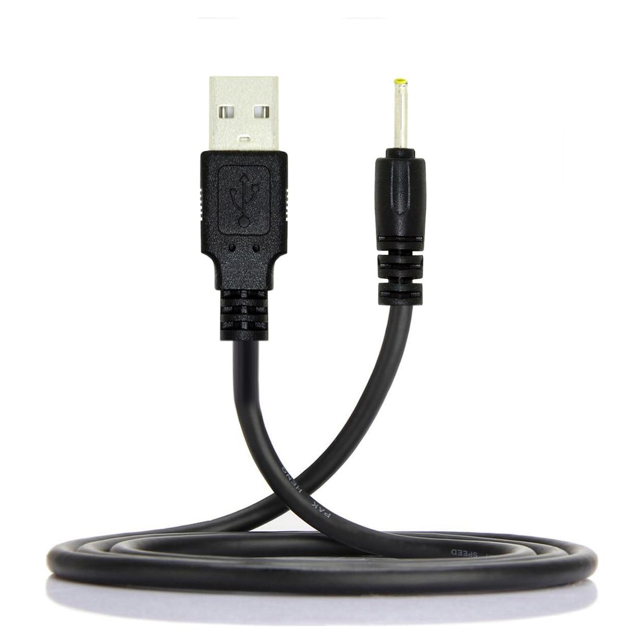 Cable de Carga USB 2.0 Macho A a Barrel DC 5V 2.5x0.7mm CY