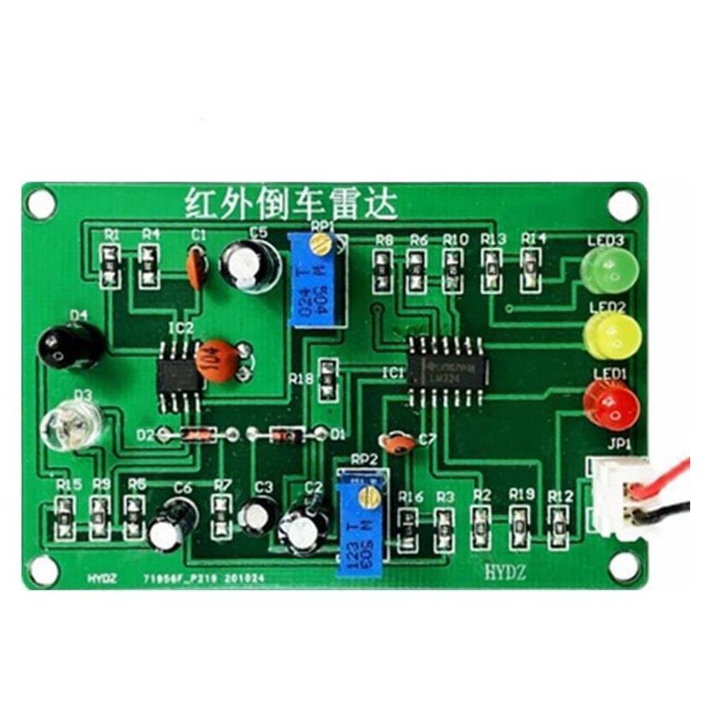 Kit Radar Infrarrojo Reversa Genérico Sensor Evitación Obstáculos