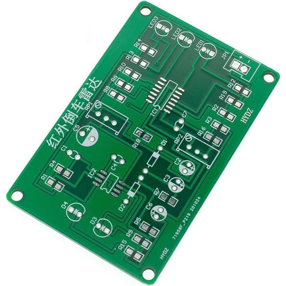 Kit Radar Infrarrojo Reversa Genérico Sensor Evitación Obstáculos