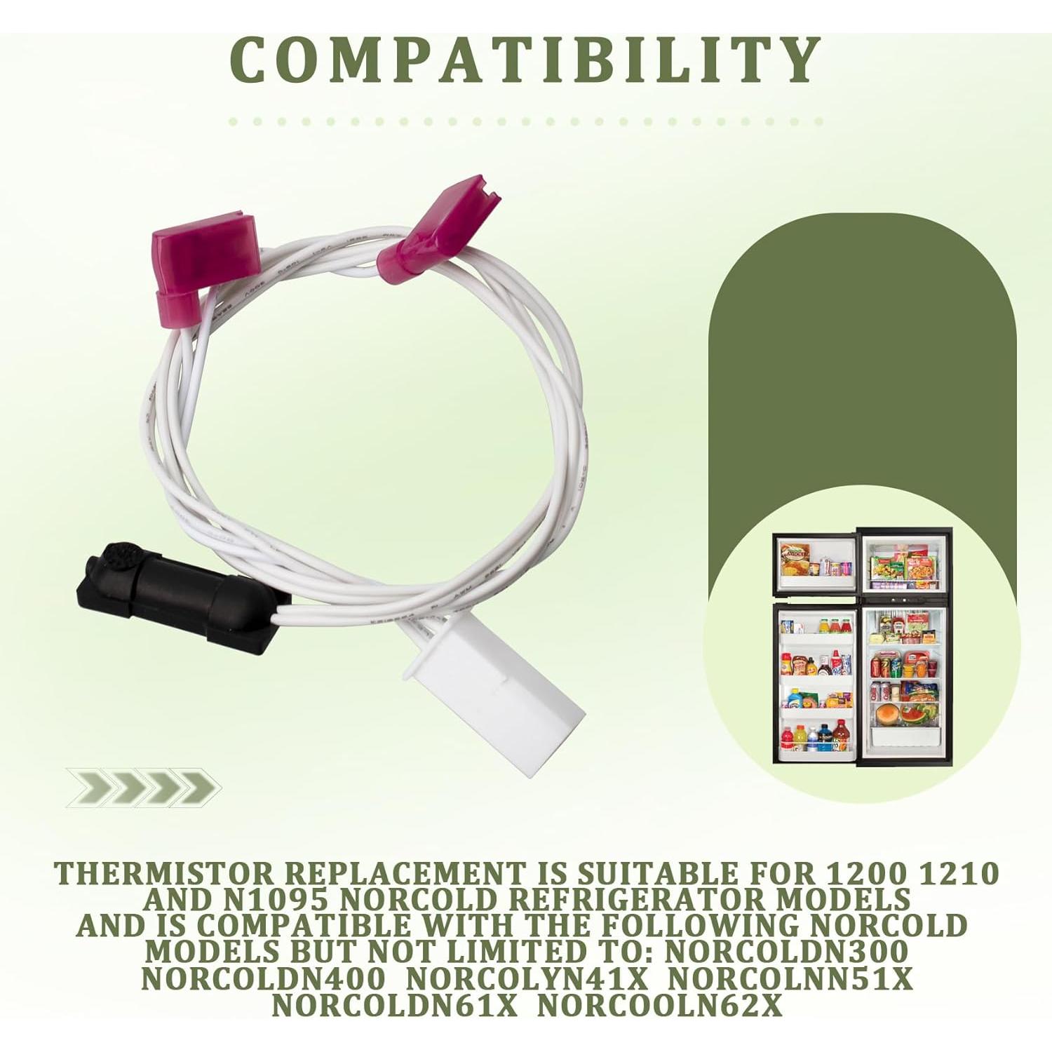 Termistor 636658 para Refrigerador Norcold 1200/1210/N1095