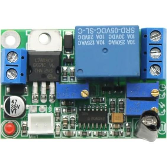 Módulo Relé Control Sonido Luz GODIYMODULES 7V-24V Ajustable