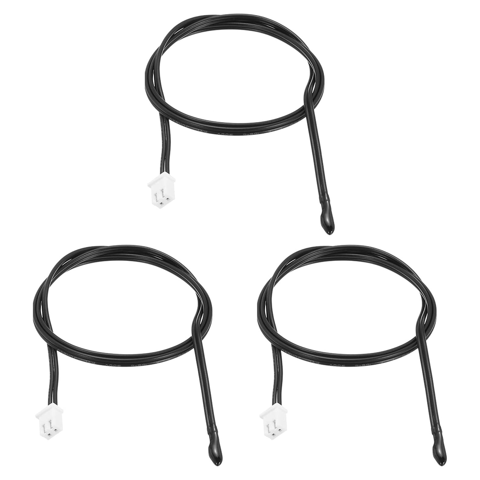 Sonda Térmica NTC 10K uxcell 50 cm para Termómetro Digital