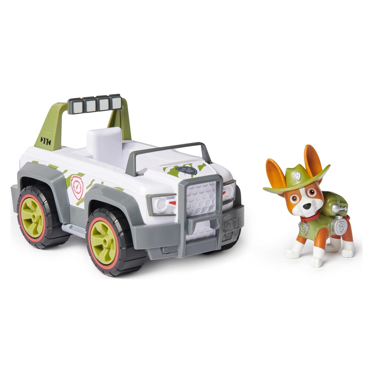 Tracker’s Jungle Cruiser, Toy Truck with Collectible Action Figure, Sustainably Minded Kids Toys for Boys & Girls Ages 3 and Up