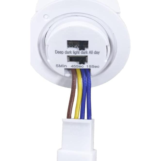 Sensor de Luz QDenglamp con Interruptor PIR 5V-24V