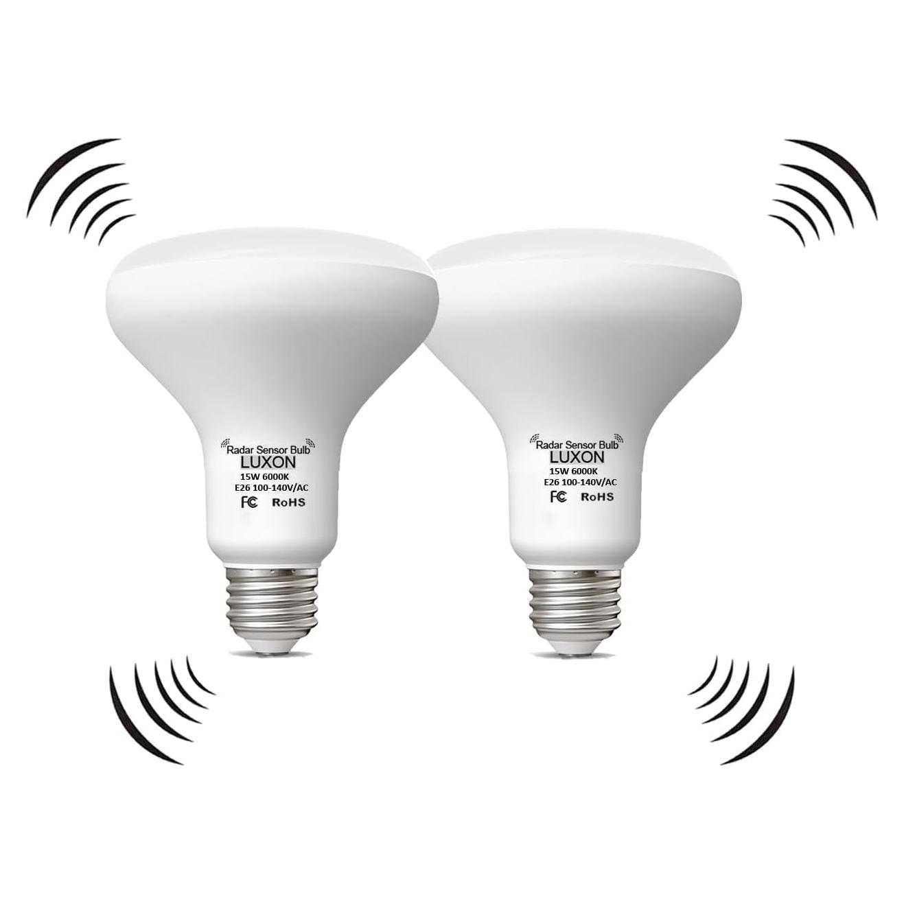 Bombilla LED LUXON 15W con Sensor de Movimiento Radar Dusk to Dawn