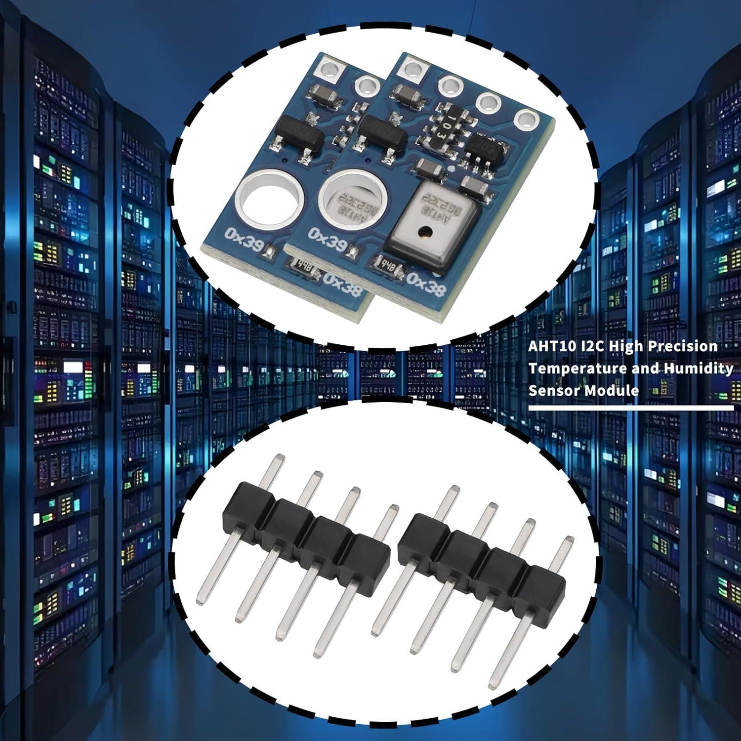 Módulo Sensor Digital de Temperatura y Humedad AHT10 I2C - ECSiNG - 4 Juegos