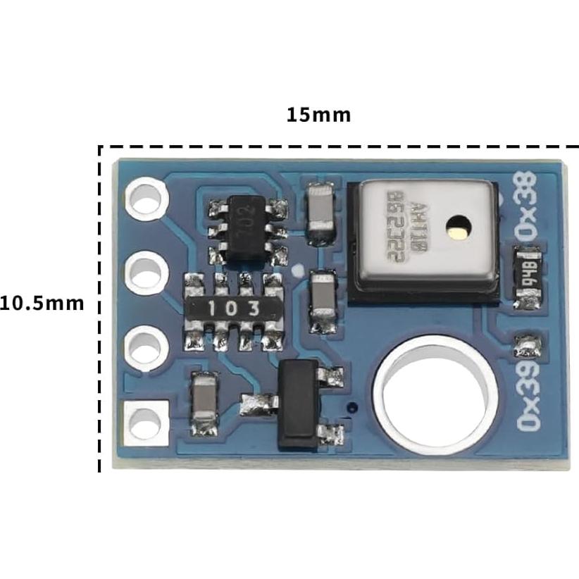 Módulo Sensor Digital de Temperatura y Humedad AHT10 I2C - ECSiNG - 4 Juegos